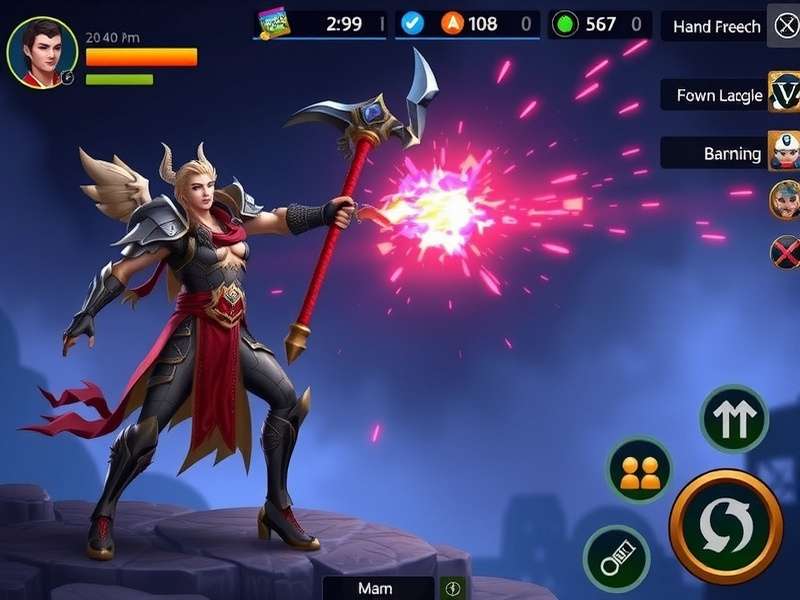 Divine Mace Warrior Combat System